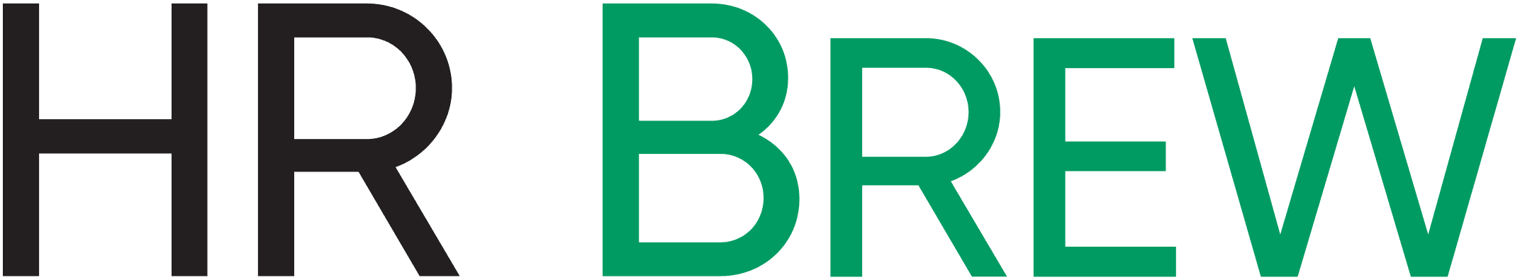 Logo for HR Brew